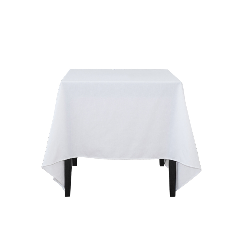 Vierkant 217GSM Polyester vaste kleur bruiloft banket tafelkleden
