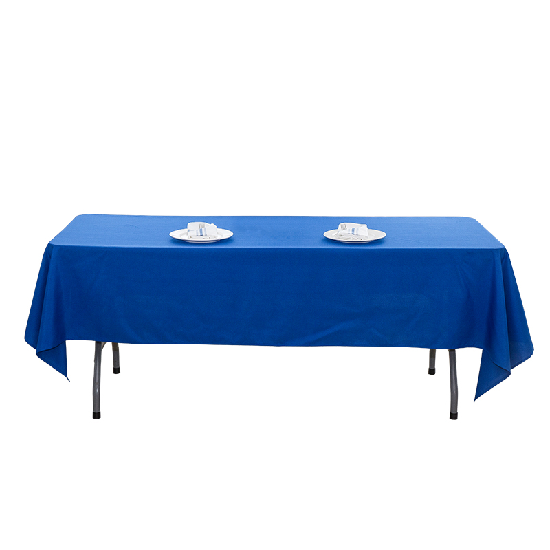 60x102 '' 217GSM Polyester vaste kleur bruiloft banket tafelkleed