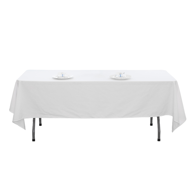 60x102 '' Spun polyester vaste kleur bruiloft banket tafelkleden