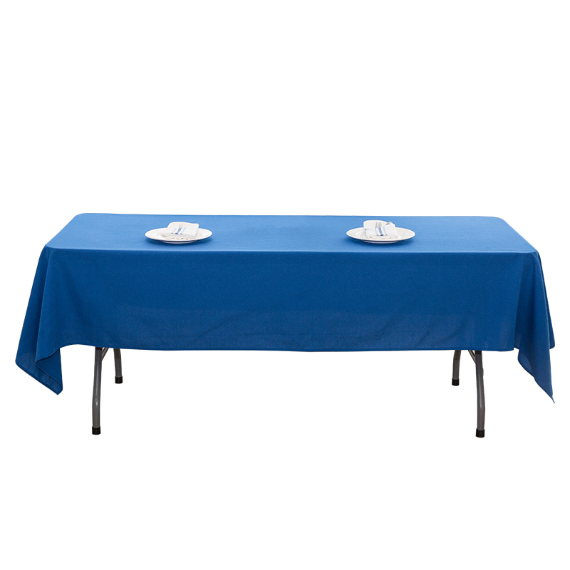60x102 '' Spun polyester vaste kleur bruiloft banket tafelkleden