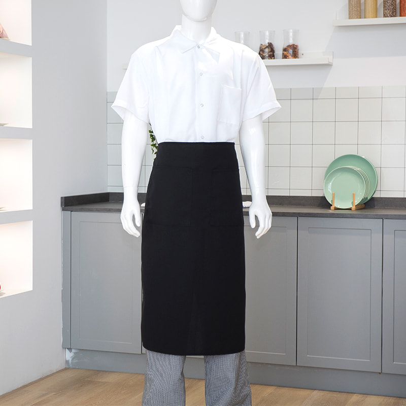 29*34 'Pocketless Long Half Taille schort