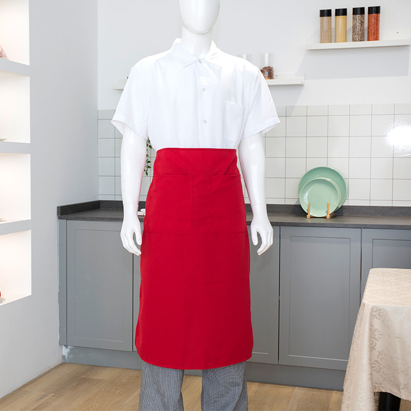 29*34 'Pocketless Long Half Taille schort