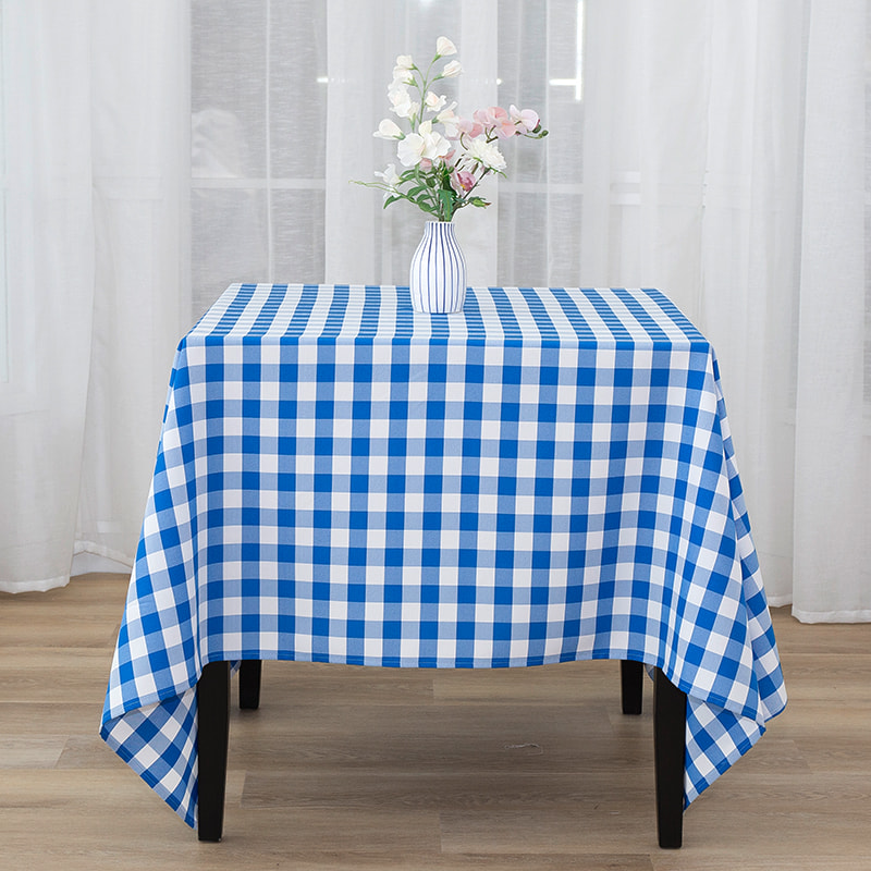70x70 '' picknick party rechthoek Plaid geweven tafelkleden