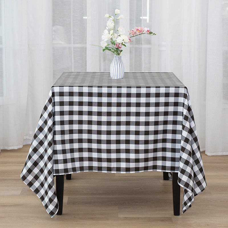 70x70 '' picknick party rechthoek Plaid geweven tafelkleden
