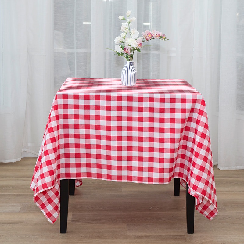 70x70 '' picknick party rechthoek Plaid geweven tafelkleden