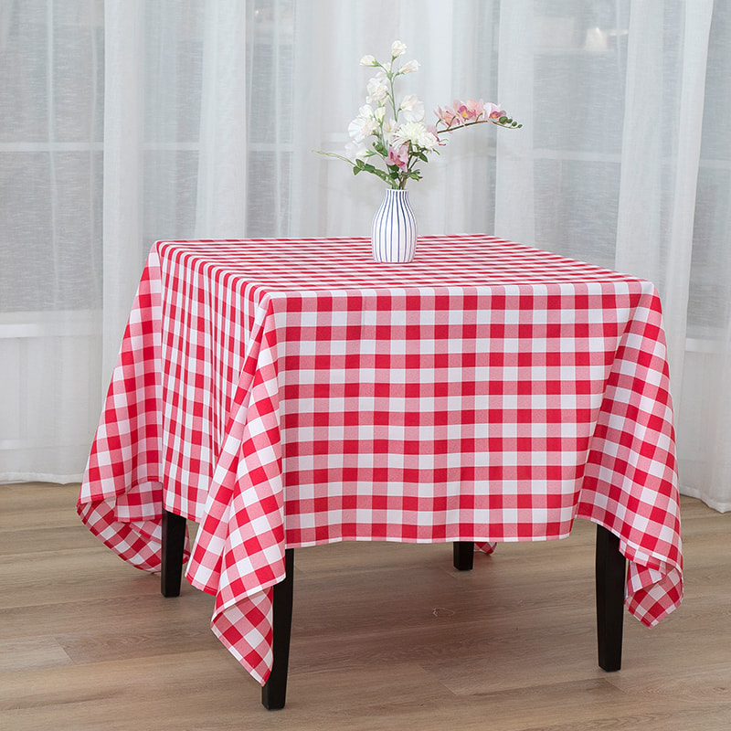 70x70 '' picknick party rechthoek Plaid geweven tafelkleden