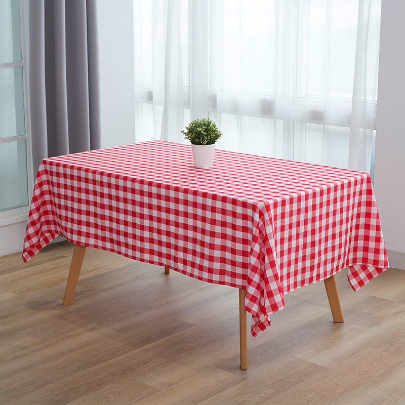 60x102 '' Picnic Party rechthoek Plaid geweven tafelkleden