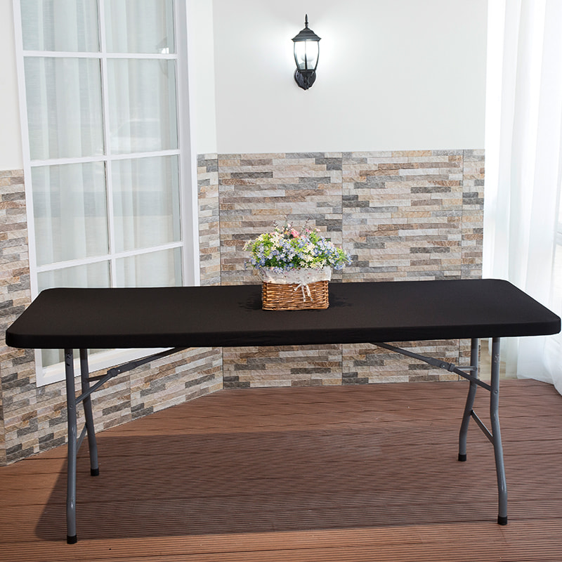 Gewone stretch tafelbedekking top 6ft