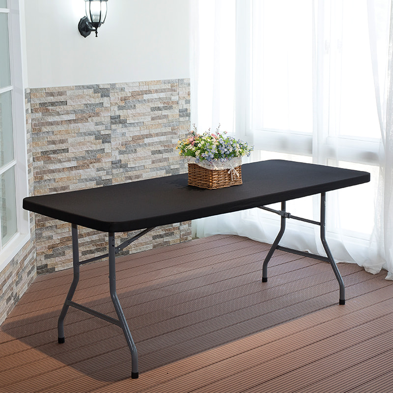 Gewone stretch tafelbedekking top 6ft