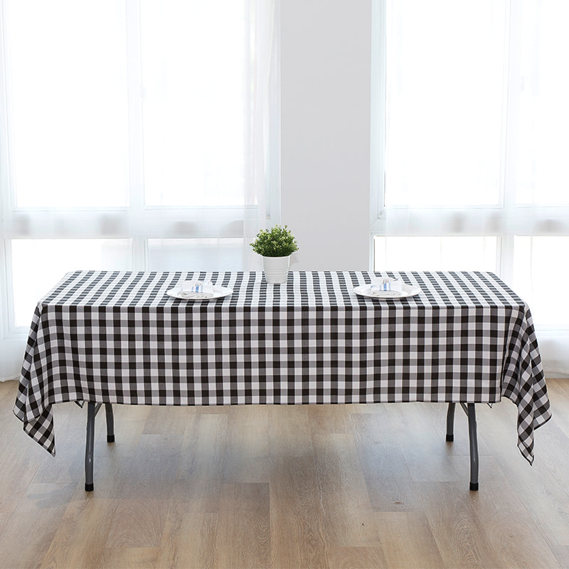 60x102 '' Picnic Party rechthoek Plaid geweven tafelkleden
