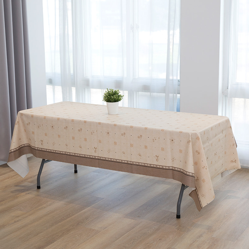 54x108 '' waterdichte en oliedicht PVC -tafelkleed met kerstpatroon