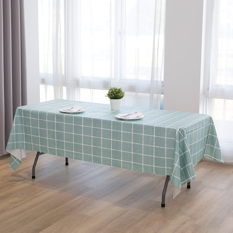 54x108 '' waterdichte en oliedicht PVC -tafelkleed met kerstpatroon