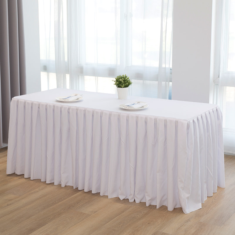 200 gram zware inslag garen stevige kleur gegolfde tafel rok