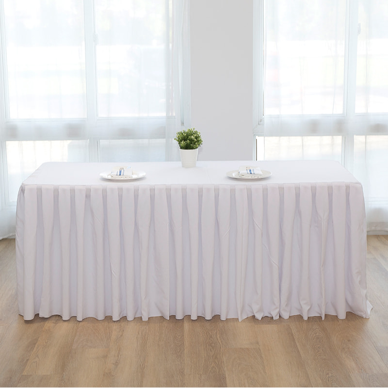200 gram zware inslag garen stevige kleur gegolfde tafel rok