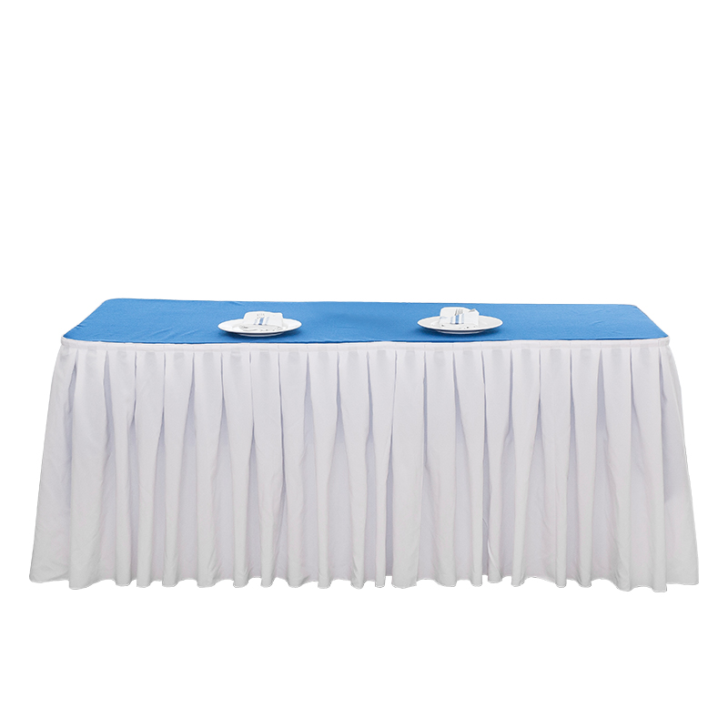 200 gram zware inslag massieve kleur gegolfd topless tafelrok