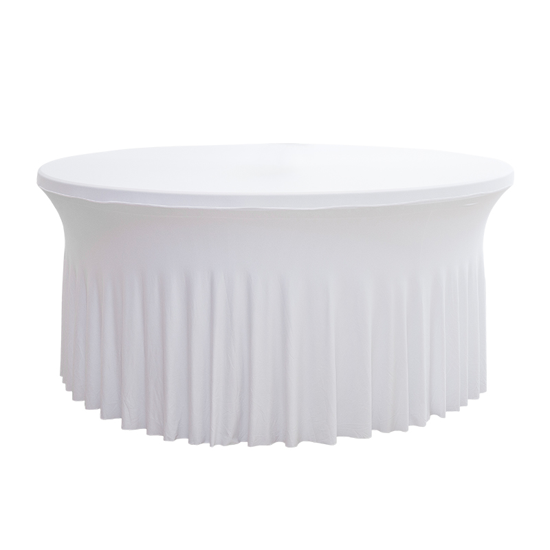 Stretch rok ronde tafel set 5ft