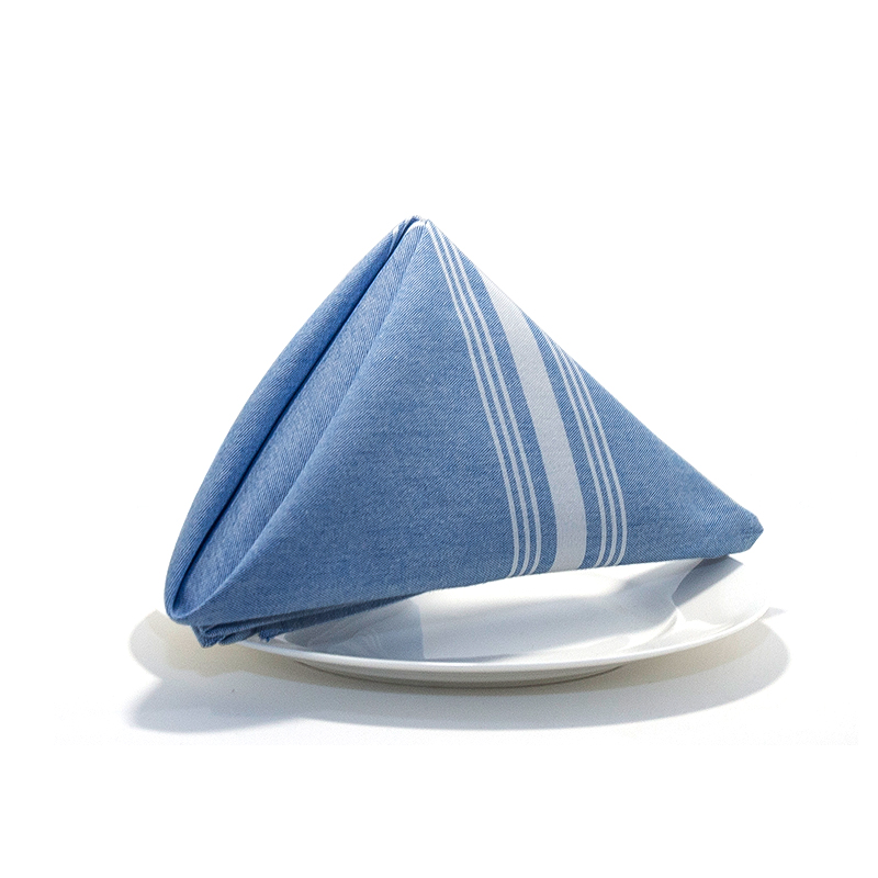 Reverse Stripe Napkin 18x22 ''