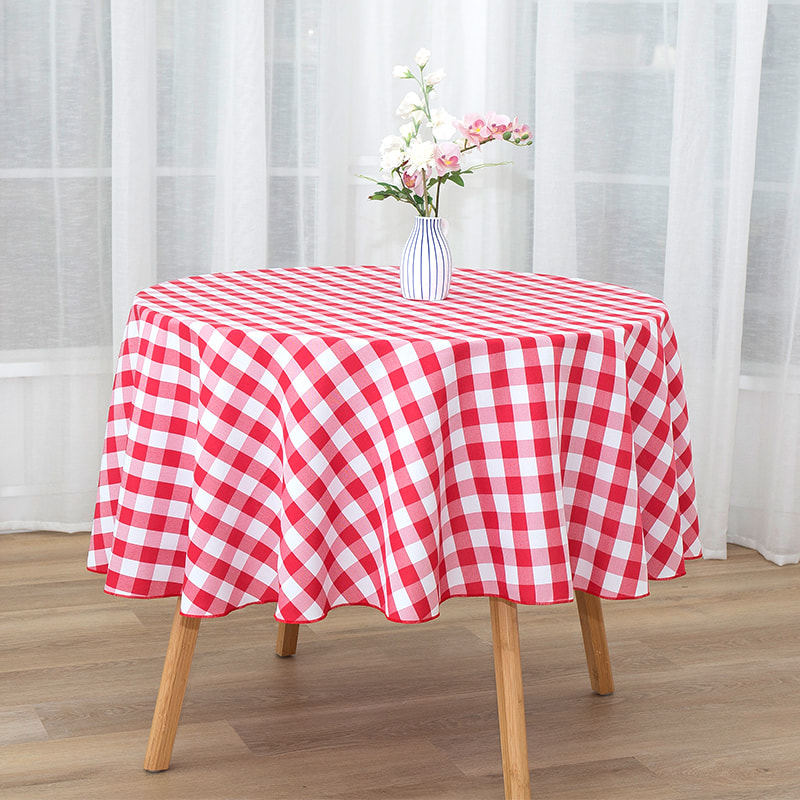 R70 '' Picnic Party rechthoek Plaid geweven tafelkleden