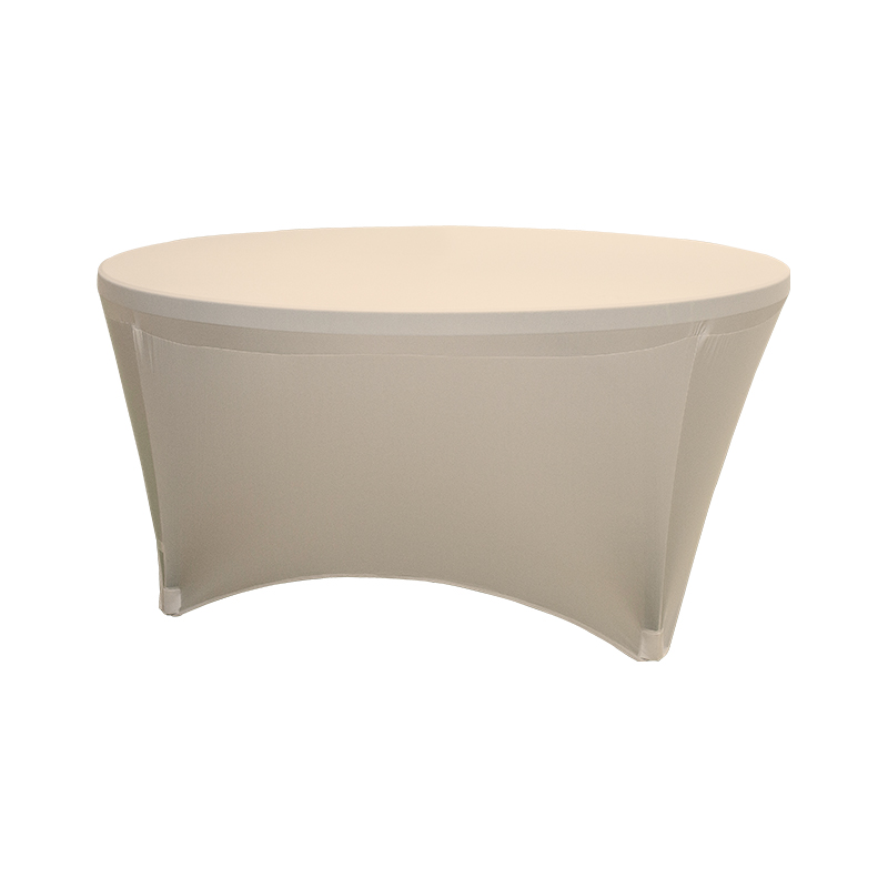 Stretch round tafelbedekking 5ft