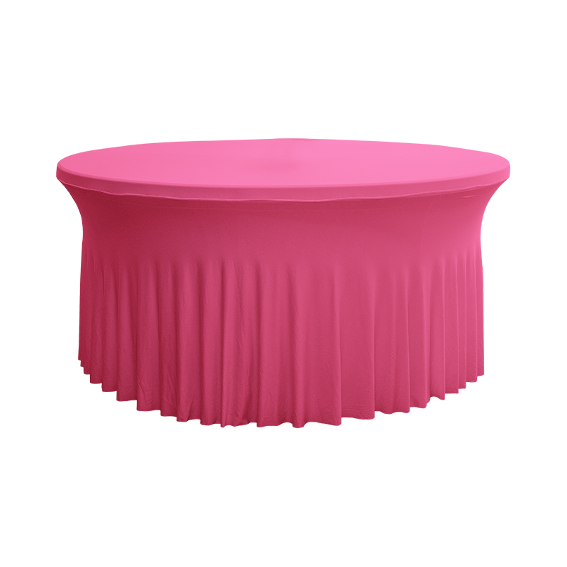 Stretch rok ronde tafel set 5ft