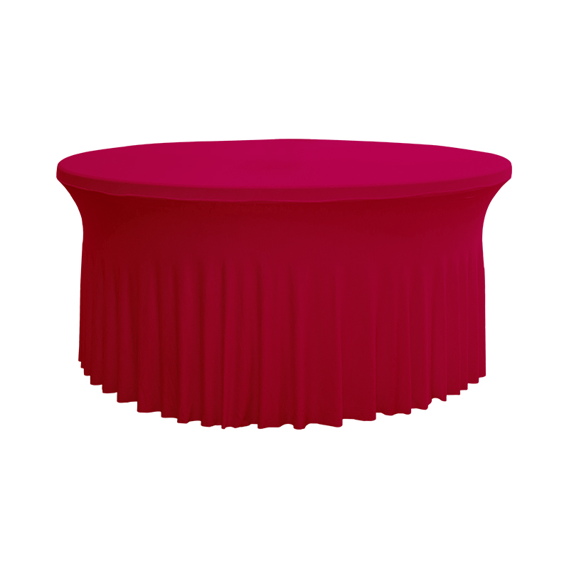 Stretch rok ronde tafel set 5ft
