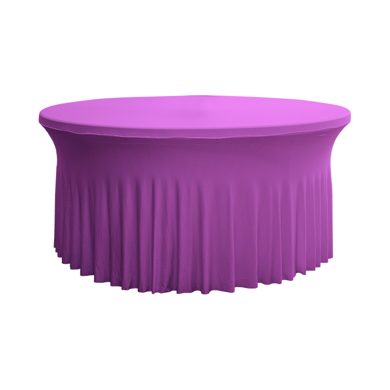 Stretch rok ronde tafel set 5ft