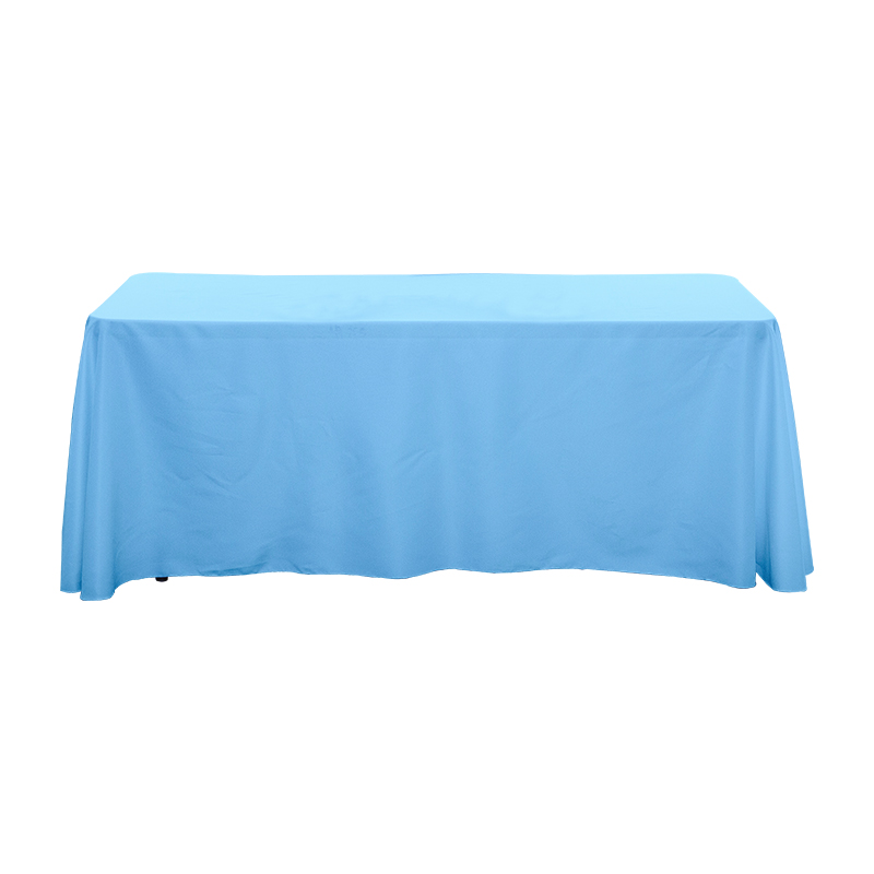 90x132 '' Spun polyester vaste kleur bruiloft banket tafelkleden