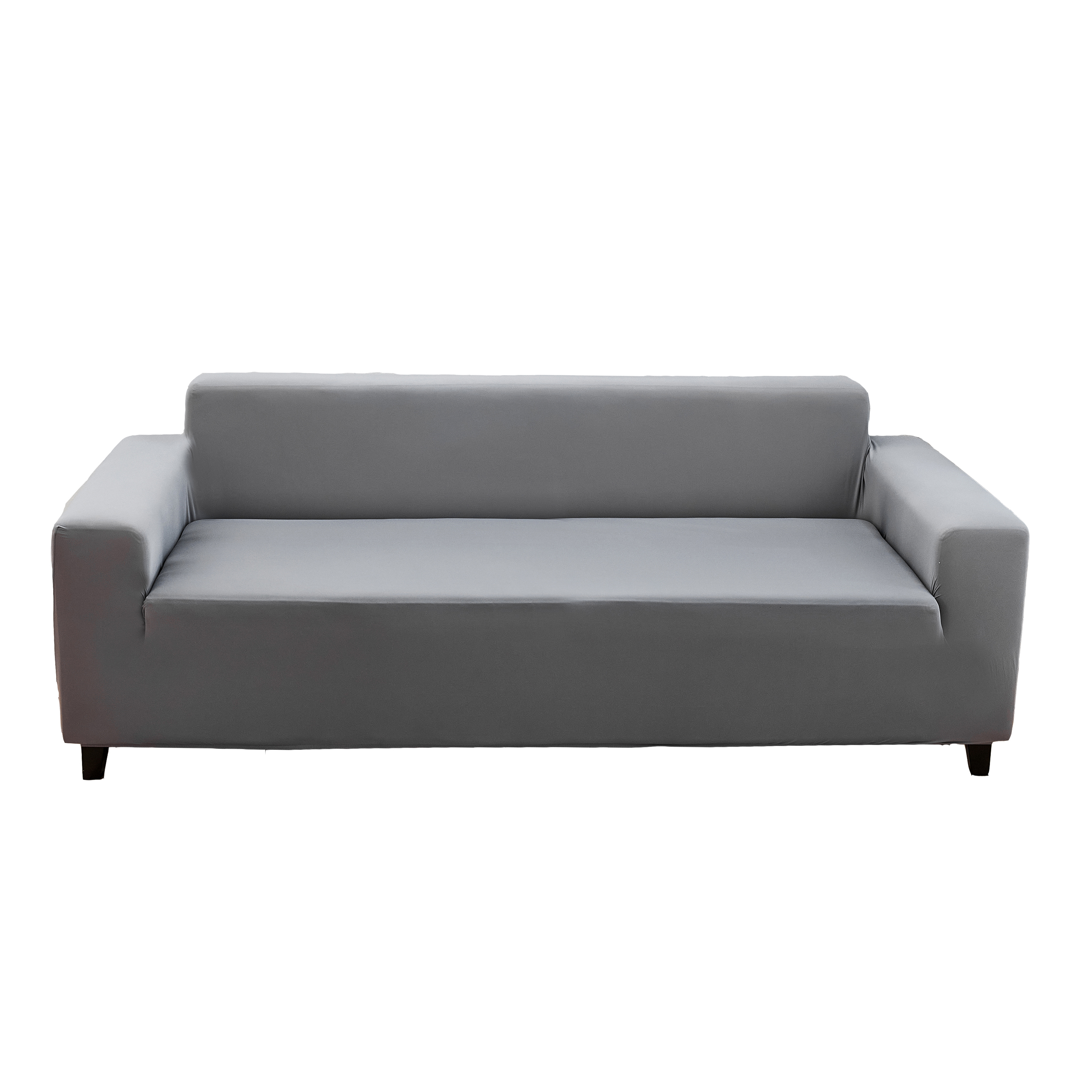 Microveiber polyester grijs elastische bankdeksel