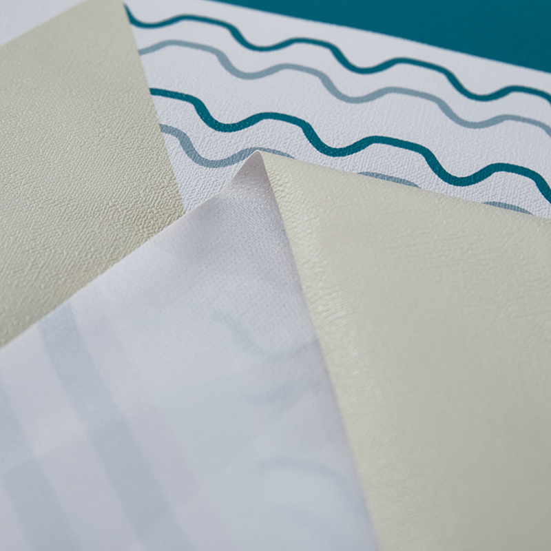 Geometrisch patroon waterdicht en olie-proof PVC tafelkleed